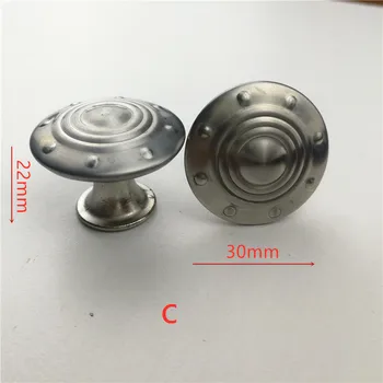 30mm 100pcs/lot Stainless steel Satin Knob Pull Handle - C
30mm 100pcs/lot Stainless steel Satin Knob Pull Handle - C