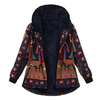 Winter Parkas Women Winter Nice Female Coat Overcoat Casual Print Loose Warm Jacket Women Single Breasted Outwear Hooded Casaco
Winter Parkas Women Winter Nice Female Coat Overcoat Casual Print Loose Warm Jacket Women Single Breasted Outwear Hooded Casaco
