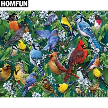 HOMFUN Full Square/Round Drill 5D DIY Diamond Painting "Birds & Blossoms" 3D Embroidery Cross Stitch 5D Home Decor A00768
HOMFUN Full Square/Round Drill 5D DIY Diamond Painting "Birds & Blossoms" 3D Embroidery Cross Stitch 5D Home Decor A00768