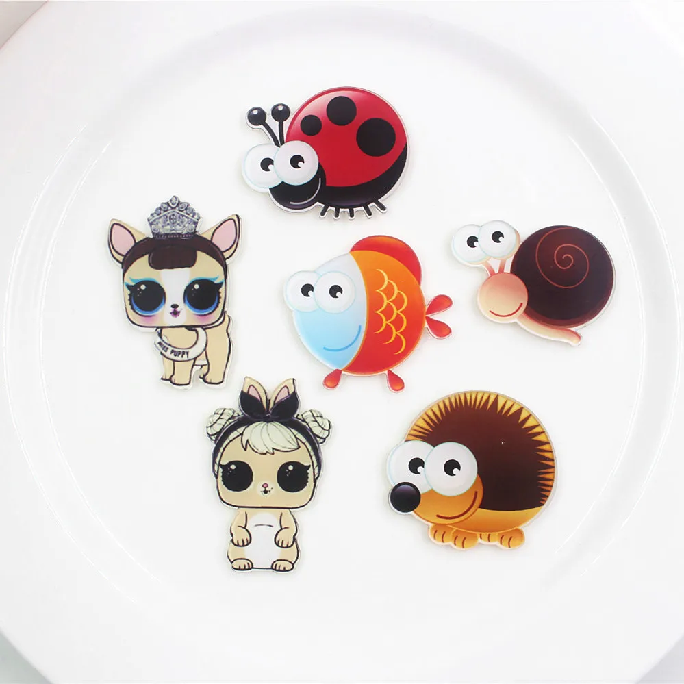 BR0049, 1 pc., Acrylic flat back, acrylic cartoon brooch, handmade headdress bow accessories decorative material
BR0049, 1 pc., Acrylic flat back, acrylic cartoon brooch, handmade headdress bow accessories decorative material