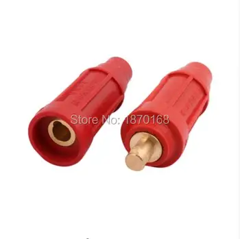 DKL-50 200-315A 50mm Red/Black 2 Welding Cable Quick Fitting Soldering Male Female Connector
DKL-50 200-315A 50mm Red/Black 2 Welding Cable Quick Fitting Soldering Male Female Connector