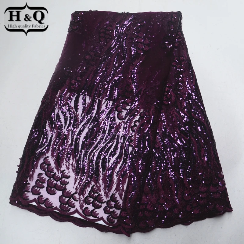 Fashion style French lace fabric embroidered Nigeria lace fabrics African tulle lace with beads and sequins 5 yards for Dress 
Fashion style French lace fabric embroidered Nigeria lace fabrics African tulle lace with beads and sequins 5 yards for Dress