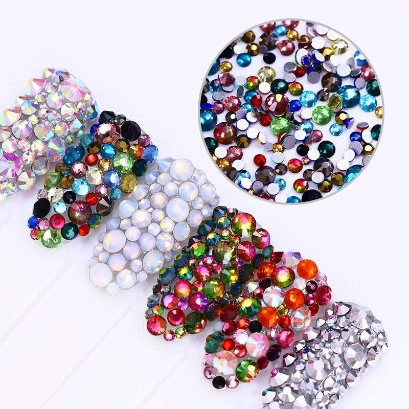 1 Bag Flat Bottom 3D Nail Rhinestones Multi-size Chameleon Opal Decoration Shiny Colorful DIY Nail Art Accessories Tool
1 Bag Flat Bottom 3D Nail Rhinestones Multi-size Chameleon Opal Decoration Shiny Colorful DIY Nail Art Accessories Tool