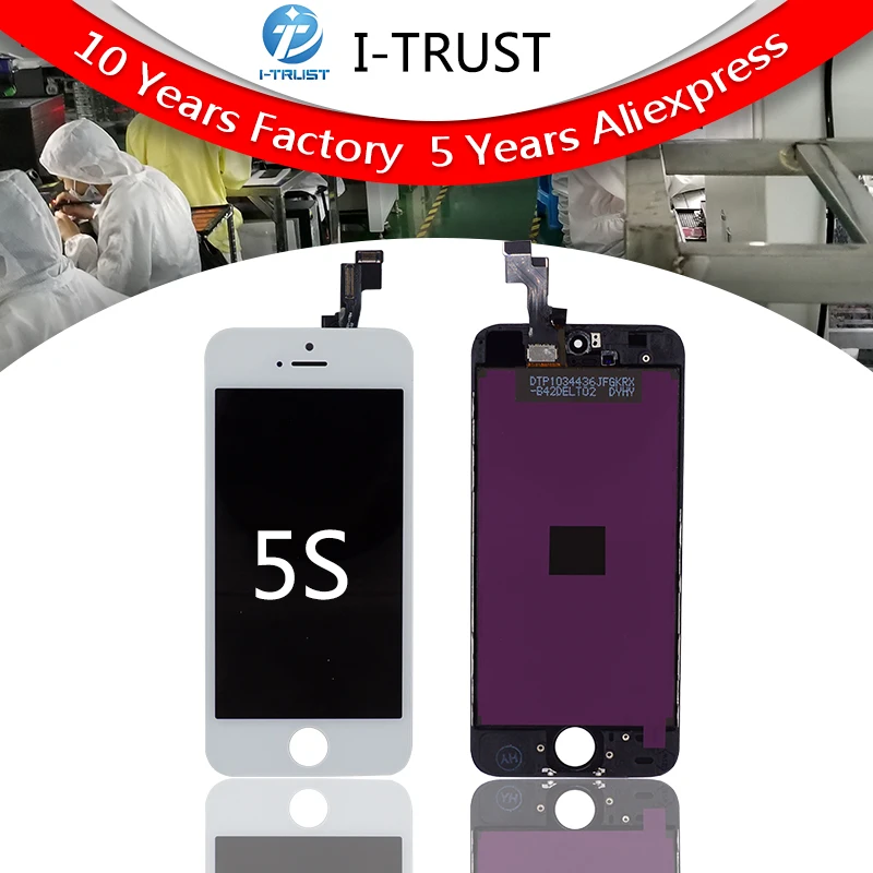 Grade A+++ No dead pixel Touch Screen Digitizer Assembly Replacement LCD For iPhone 5S LCD touch screen & Freeshipping
Grade A+++ No dead pixel Touch Screen Digitizer Assembly Replacement LCD For iPhone 5S LCD touch screen & Freeshipping
