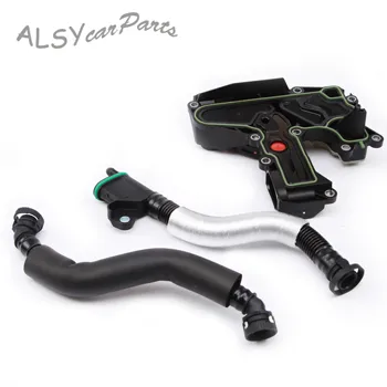 YIMIAOMO Oil Water Separator + 2 PCS Vent Pipe Set For Audi A4 A5 A6 A8 Q3 Oil-Water Separator Pipe 06H 103 495 AK 06J 103 221 B
YIMIAOMO Oil Water Separator + 2 PCS Vent Pipe Set For Audi A4 A5 A6 A8 Q3 Oil-Water Separator Pipe 06H 103 495 AK 06J 103 221 B