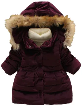 Baby Girls Winter Jacket For Girls Thicken Warm Coat Kids Warm Fur Hooded Outerwear Children Clothes Infant Girls Coat W60
Baby Girls Winter Jacket For Girls Thicken Warm Coat Kids Warm Fur Hooded Outerwear Children Clothes Infant Girls Coat W60