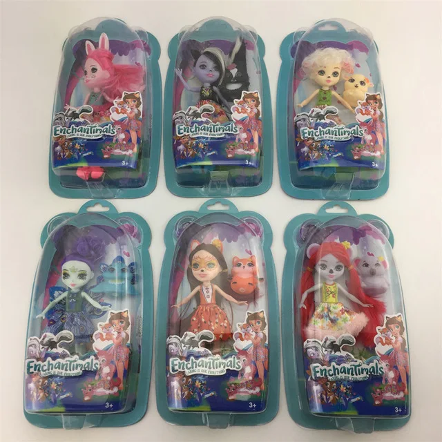 1pcs Enchantimals doll toy for girl Limited collection lorna lamb flag Koala Bunny Skunk Fox Peacock ever after high
1pcs Enchantimals doll toy for girl Limited collection lorna lamb flag Koala Bunny Skunk Fox Peacock ever after high