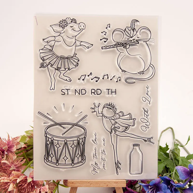 ZFPARTY Love music Transparent Clear Silicone Stamp/Seal for DIY scrapbooking/photo album Decorative card making
ZFPARTY Love music Transparent Clear Silicone Stamp/Seal for DIY scrapbooking/photo album Decorative card making