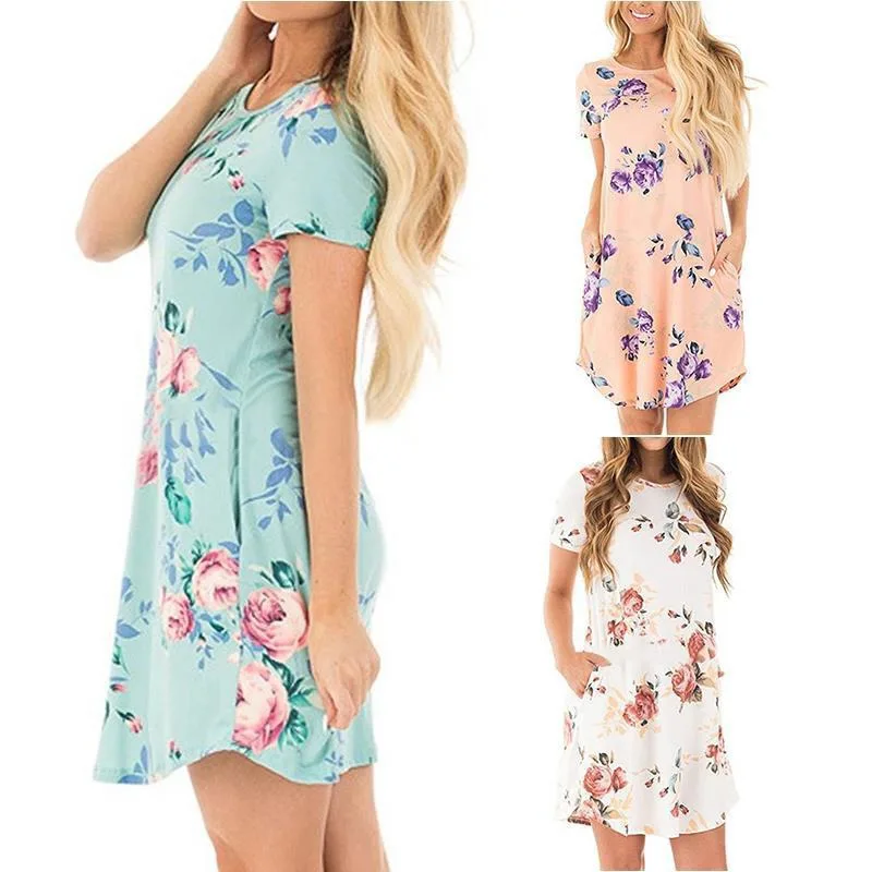 2018 NEW Womens Sexy Summer Short Mini O-Neck Dress Ladies Sleeveless Beach Evening Party Sundress S4
2018 NEW Womens Sexy Summer Short Mini O-Neck Dress Ladies Sleeveless Beach Evening Party Sundress S4