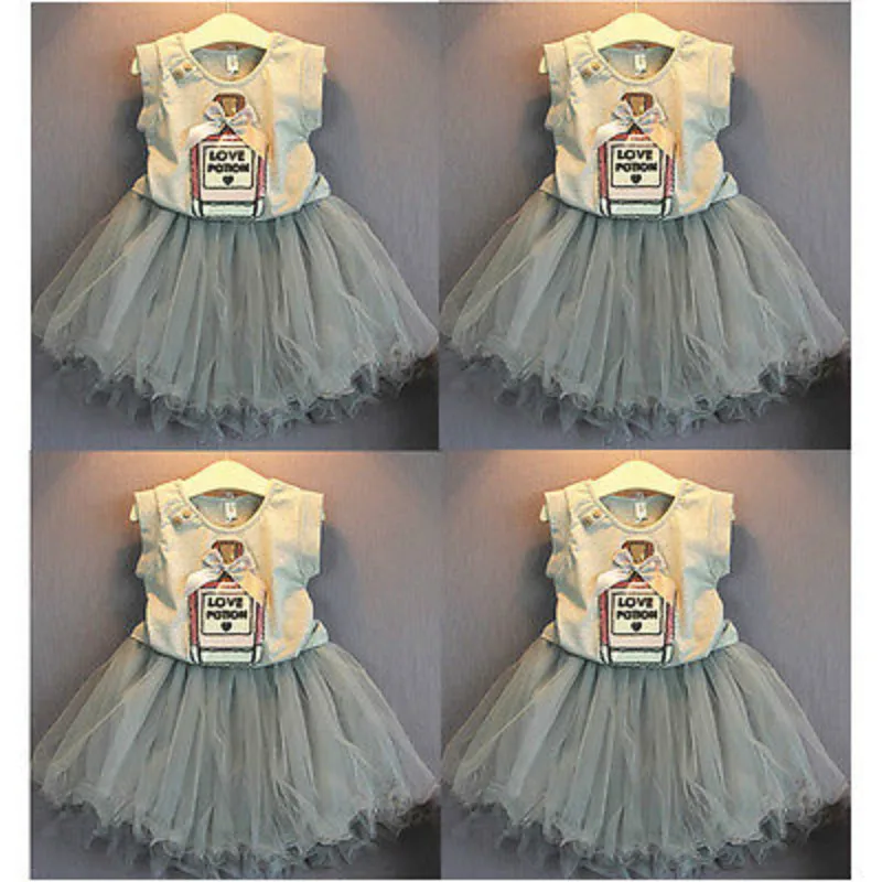 2018 New Baby Girls Clothing Set Toddler Kids Little Girl Sleeveless T Shirt and Tutu Princess Skirt Set Summer Party Kids Sets
2018 New Baby Girls Clothing Set Toddler Kids Little Girl Sleeveless T Shirt and Tutu Princess Skirt Set Summer Party Kids Sets