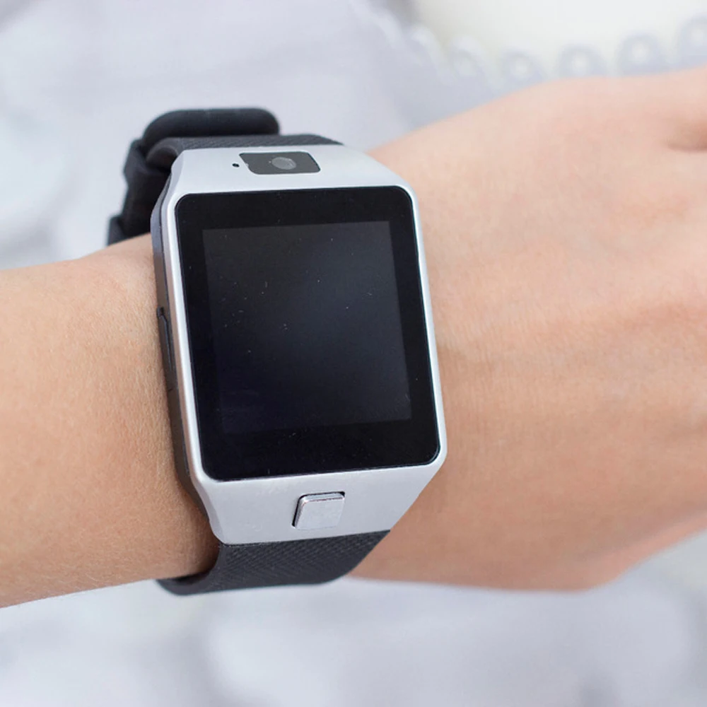 Умные часы DZ09 с Bluetooth наручные для телефона 2G SIM TF карта Iphone Samsung Android