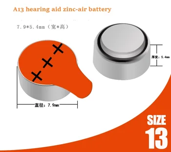 60pcs High Performance Hearing Aid Batteries Zinc Air battery 13/A13/PR48 Battery for BTE Hearing aids
60pcs High Performance Hearing Aid Batteries Zinc Air battery 13/A13/PR48 Battery for BTE Hearing aids