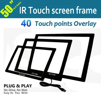Free Shipping High-end 50" IR Touch Frame 40 points Anti-Sunlight Free Driver For Digital Signage, Kiosk,Exhibitions,Whiteboard
Free Shipping High-end 50" IR Touch Frame 40 points Anti-Sunlight Free Driver For Digital Signage, Kiosk,Exhibitions,Whiteboard