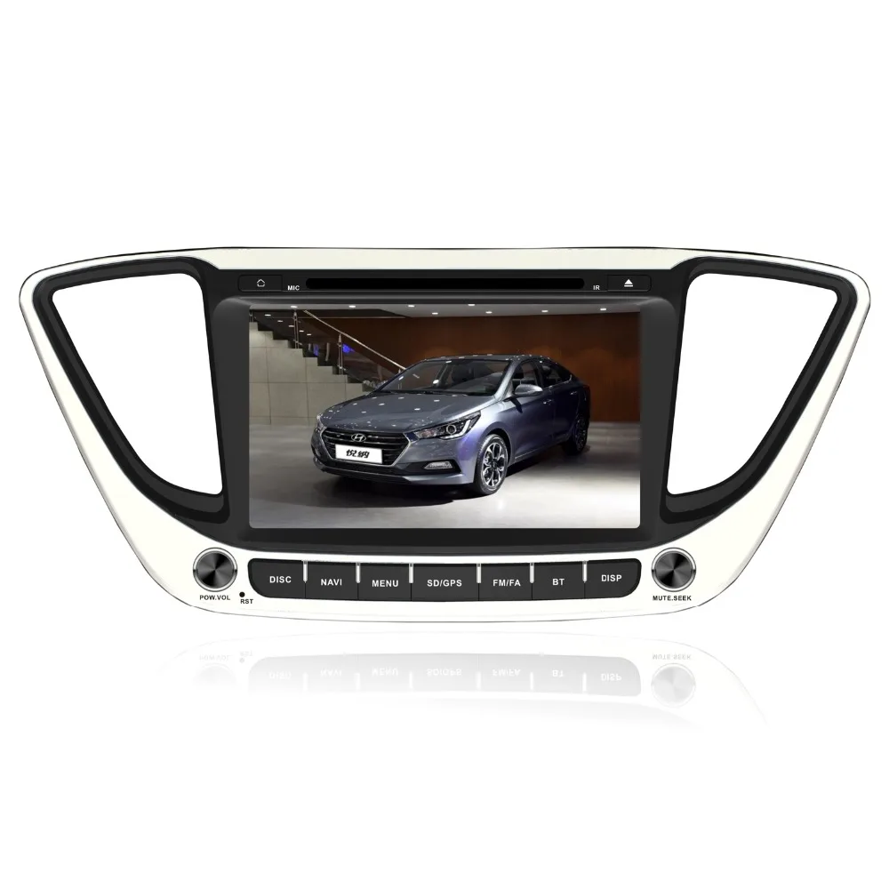 Фото 8 'ɺndroid 9 0 Восьмиядерный автомобильный dvd-плеер для Hyundai Verna 2016 ~ 2017 gps Радио 64 Гб