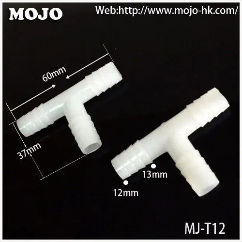 2019 Free shipping!(1000pcs/Lots) MJ-T12 PE Tee pipe connectors 12mm three way hose joint pipe fitting 
2019 Free shipping!(1000pcs/Lots) MJ-T12 PE Tee pipe connectors 12mm three way hose joint pipe fitting