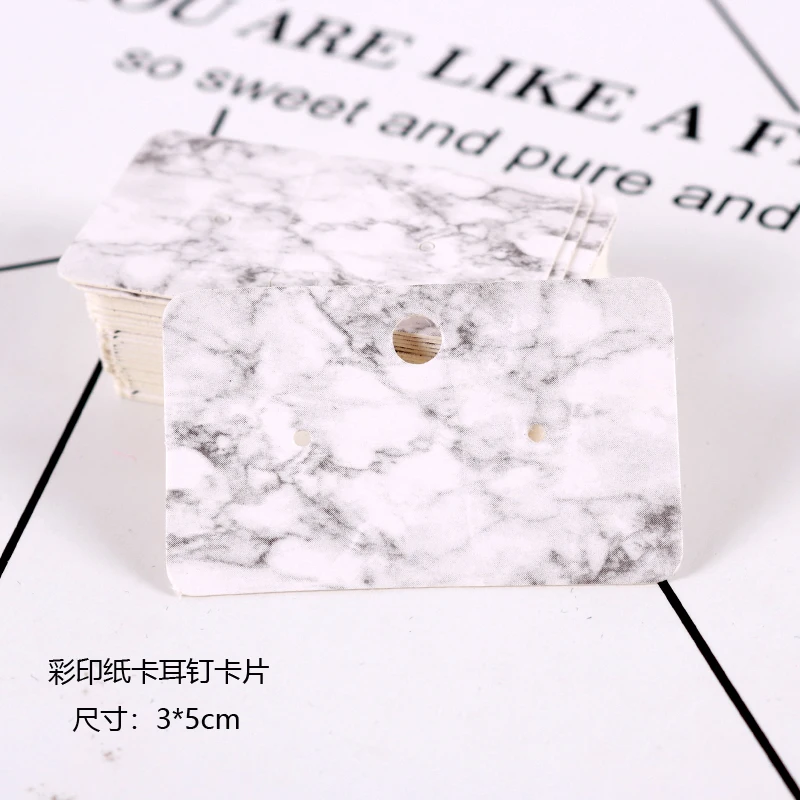 100Pcs/Lot 3x5cm Multi Patterns Earrings Card Fashion Jewelry Packaging Display Card Organizer handmade Earring Studs Cards
100Pcs/Lot 3x5cm Multi Patterns Earrings Card Fashion Jewelry Packaging Display Card Organizer handmade Earring Studs Cards