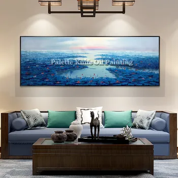 Canvas painting caudros decoracion landscape oil painting water lily painting Wall art wall Pictures For Living Room Home decor8
Canvas painting caudros decoracion landscape oil painting water lily painting Wall art wall Pictures For Living Room Home decor8