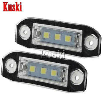 2Pcs LED Number License Plate Light 12V White SMD LED Lamp Bulb Car Styling For Volvo XC90 S80 V70 S60 XC60 S40 V50 Accessories
2Pcs LED Number License Plate Light 12V White SMD LED Lamp Bulb Car Styling For Volvo XC90 S80 V70 S60 XC60 S40 V50 Accessories