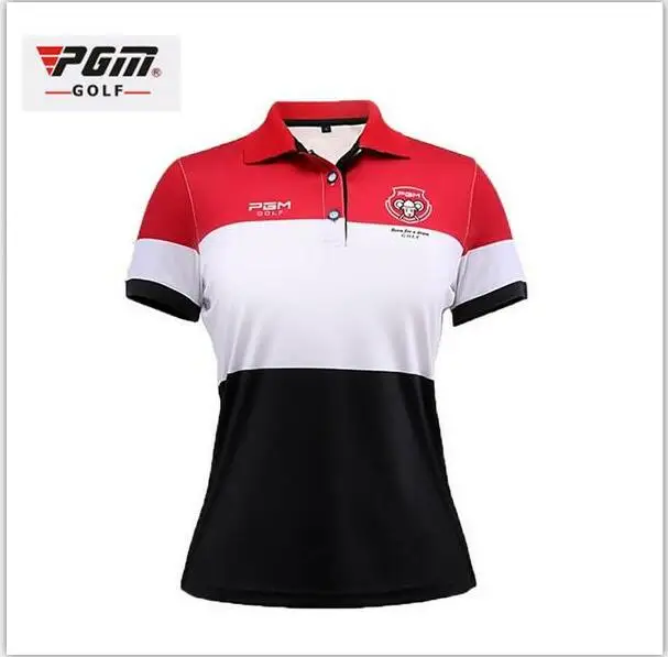 2017 summer PGM Splicing color Golf Shirts women's golf Sportswear short sleeved breathable Quick Dry elastic Golf T-shirt
2017 summer PGM Splicing color Golf Shirts women's golf Sportswear short sleeved breathable Quick Dry elastic Golf T-shirt