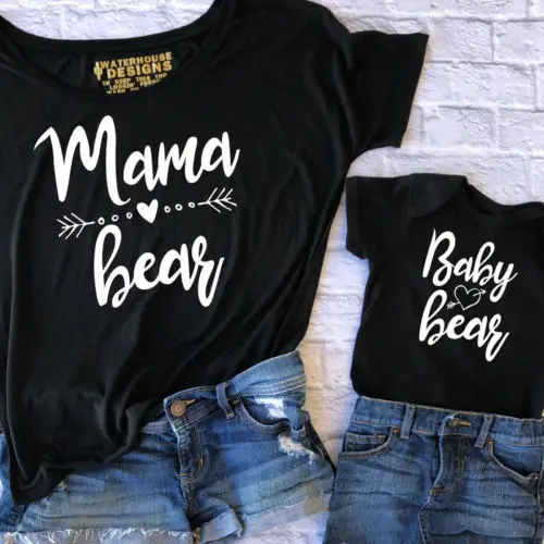 Couple T-Shirt Women Mama Baby Kids Bear Matching Shirts Family Clothes Tee Tops Short Sleeve O neck Letter Printed Hot
Couple T-Shirt Women Mama Baby Kids Bear Matching Shirts Family Clothes Tee Tops Short Sleeve O neck Letter Printed Hot