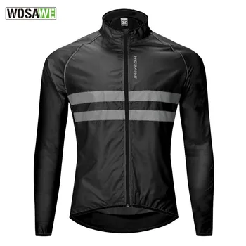 WOSAWE Reflective Cycling Men Women Windbreaker Waterproof Ultralight Safe Bicycle Jersey Jacket Raincoat MTB Road Bike Clothing
WOSAWE Reflective Cycling Men Women Windbreaker Waterproof Ultralight Safe Bicycle Jersey Jacket Raincoat MTB Road Bike Clothing