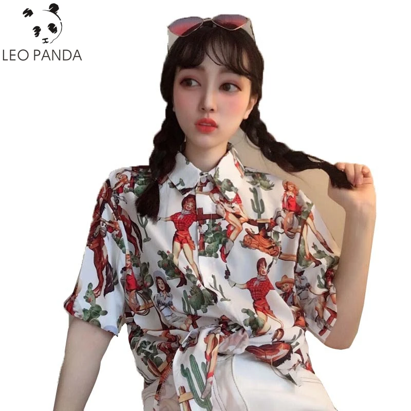 New Multicolor Printed Shirt Knot Front Cute Casual Blouse Women Dip Hem Summer Tops Pockets Button Up Lapel Female Blouse C 41
New Multicolor Printed Shirt Knot Front Cute Casual Blouse Women Dip Hem Summer Tops Pockets Button Up Lapel Female Blouse C 41