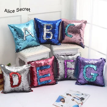 Hot 23 colors New Fashion Beauty Pillow cases Gift Double 40X40CM Glitter Sequins Shiny Throw Pillow Case for Cafe Home Pillows
Hot 23 colors New Fashion Beauty Pillow cases Gift Double 40X40CM Glitter Sequins Shiny Throw Pillow Case for Cafe Home Pillows