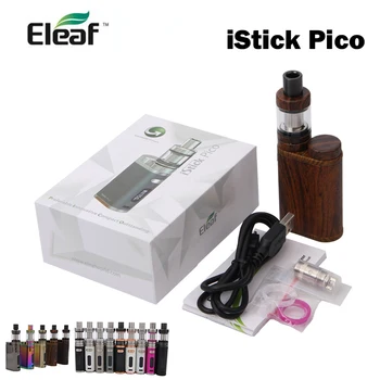 Eleaf iStick Pico Starter Kit with 2ml MELO 3 Mini Tank and 75W Box Mod with EC 0.3ohm/0.5ohm Coils e-Cigarette Kit
Eleaf iStick Pico Starter Kit with 2ml MELO 3 Mini Tank and 75W Box Mod with EC 0.3ohm/0.5ohm Coils e-Cigarette Kit
