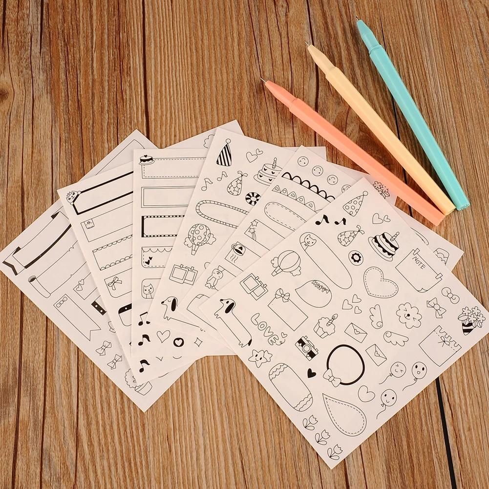 6 Sheets/Set Creative Cute Paper Sticker Polaroid Polaroid Decor Stickers For Diary Notebook Scrapbook Decorative Photos
6 Sheets/Set Creative Cute Paper Sticker Polaroid Polaroid Decor Stickers For Diary Notebook Scrapbook Decorative Photos