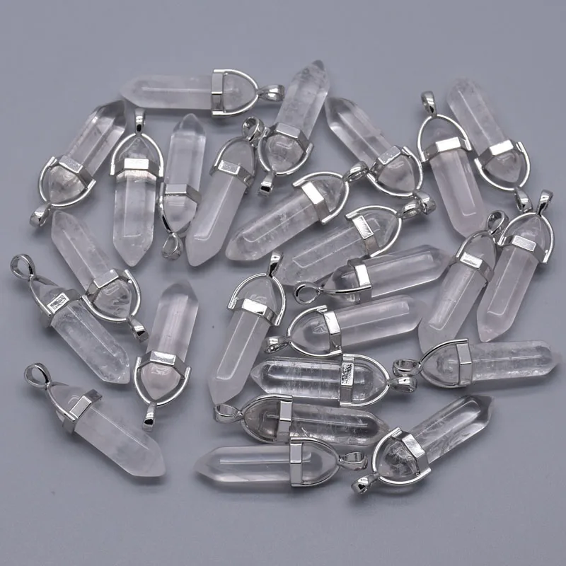 fashion crystal alloy Natural stone crystal pillar Necklace Pendant for making Jewelry charm pendants 12pcs/lot Free shipping
fashion crystal alloy Natural stone crystal pillar Necklace Pendant for making Jewelry charm pendants 12pcs/lot Free shipping