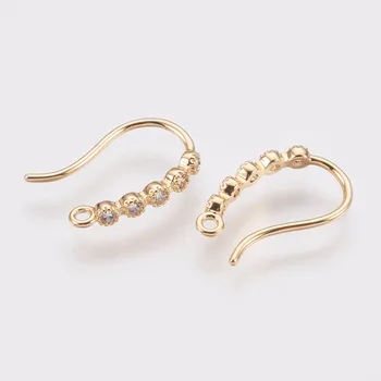 6pcs 15x10x2mm Gold Plated Brass Women Earring Jewelry Accessories for Ladies Rhinestone Earring Hooks For jewellery Making F80
6pcs 15x10x2mm Gold Plated Brass Women Earring Jewelry Accessories for Ladies Rhinestone Earring Hooks For jewellery Making F80