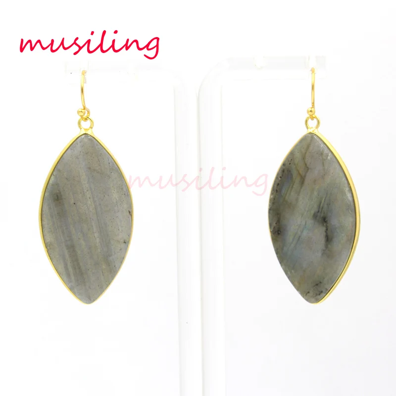 Flash Stone Horse Eye Earring Natural Stone Drop Earrings Golden Plated Accessories Fashion Jewelry for Women 10Pair
Flash Stone Horse Eye Earring Natural Stone Drop Earrings Golden Plated Accessories Fashion Jewelry for Women 10Pair