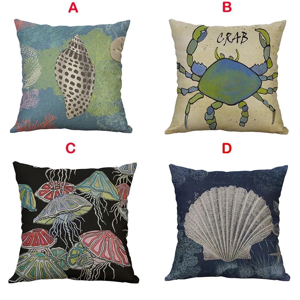 Marine Life Coral Sea Turtle Cushion Cover Pillow Cover Linen Pillow Cojines Decorativos Para Sof Funda De Dlmohada 40x40 #24/6
Marine Life Coral Sea Turtle Cushion Cover Pillow Cover Linen Pillow Cojines Decorativos Para Sof Funda De Dlmohada 40x40 #24/6