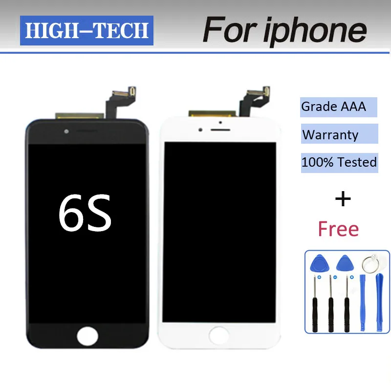 AAA+ Screen For iPhone 6S LCD Display Touch Screen Digitizer Assembly Replacement 100% No Dead Pixel LCD For iPhone 6 S Plus
AAA+ Screen For iPhone 6S LCD Display Touch Screen Digitizer Assembly Replacement 100% No Dead Pixel LCD For iPhone 6 S Plus