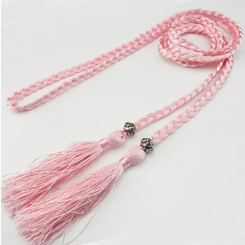 Fringed Belt Small Fresh Lady Belt Waist Rope Bow Knot Knotted Decoration Female Waist Chain
Fringed Belt Small Fresh Lady Belt Waist Rope Bow Knot Knotted Decoration Female Waist Chain