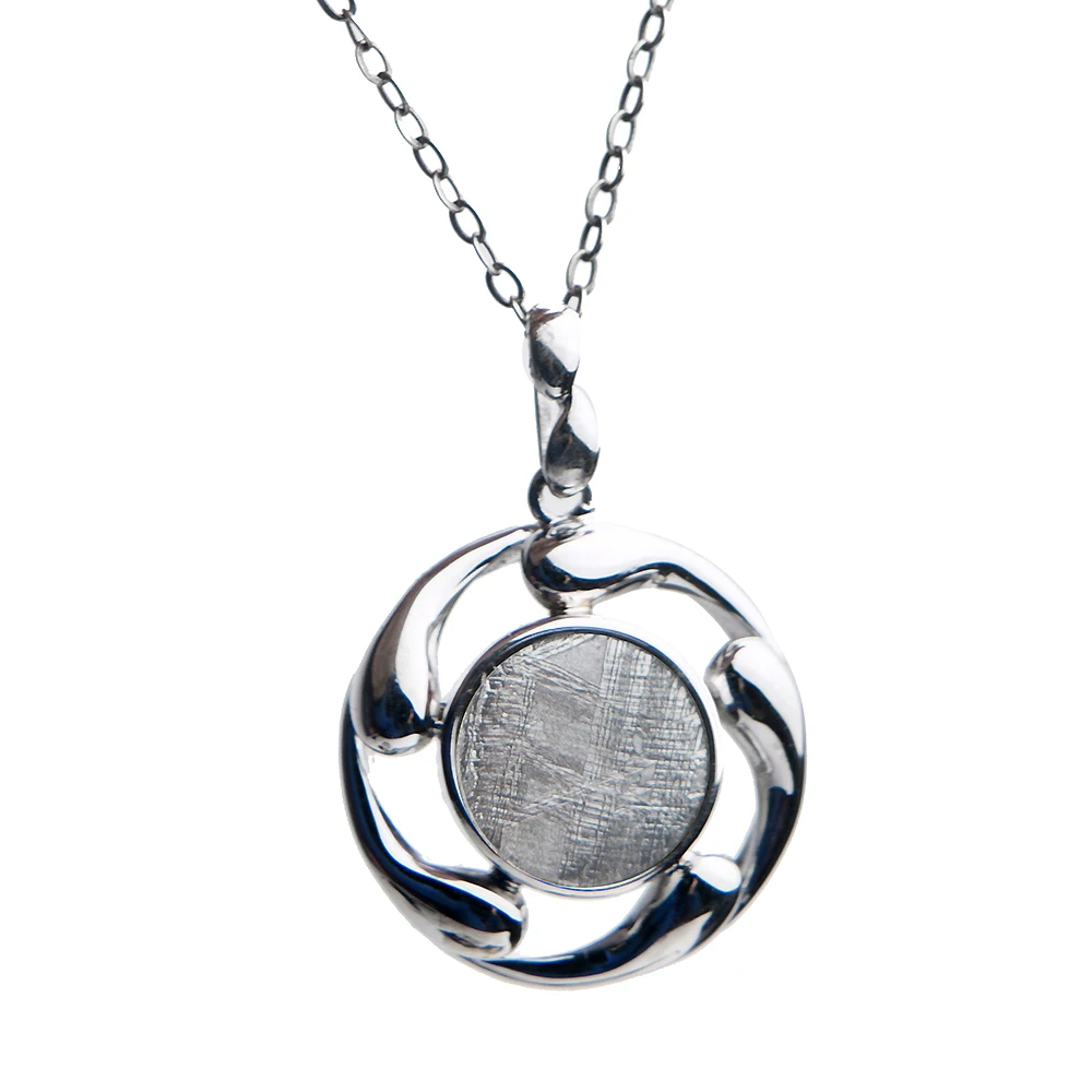 Genuine Natural Gibeon Iron Meteorite Pendants 20x5mm Moldavite Silver Beads New Gift Women Men Necklace AAAAA
Genuine Natural Gibeon Iron Meteorite Pendants 20x5mm Moldavite Silver Beads New Gift Women Men Necklace AAAAA