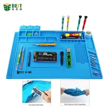 450*300 Heat Insulation Thickening Silicone Pad Desk Mat Maintenance Platform For Mobile Phone BGA Soldering Rework Repair Tools
450*300 Heat Insulation Thickening Silicone Pad Desk Mat Maintenance Platform For Mobile Phone BGA Soldering Rework Repair Tools