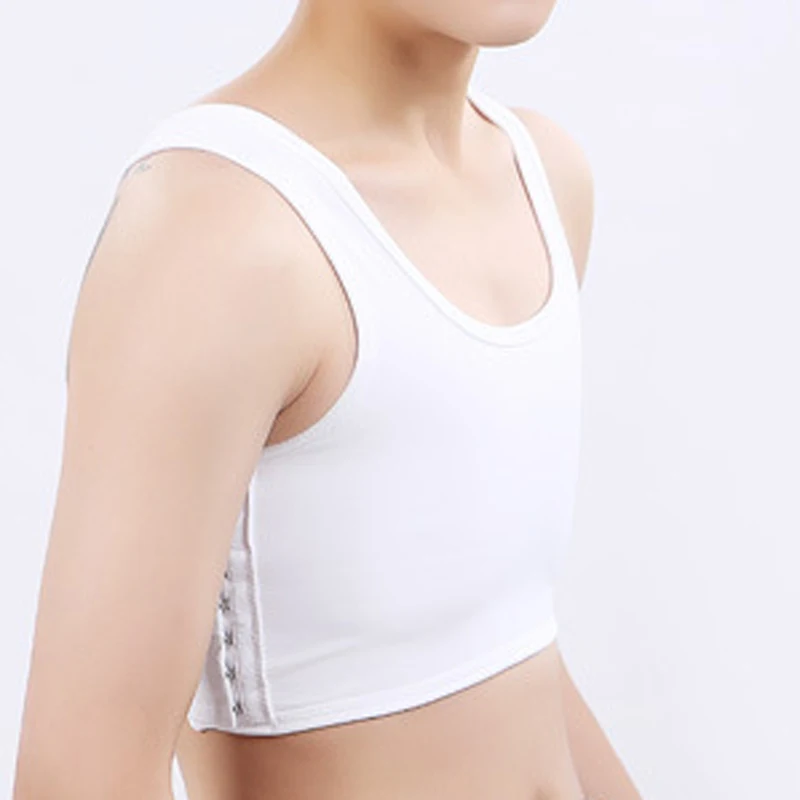 Les Lesbian Undershirt Tomboy Breathable Side Buckle Short Chest Binder Summer Cos Bra Vest Sports Underwear Comfortable Tops
Les Lesbian Undershirt Tomboy Breathable Side Buckle Short Chest Binder Summer Cos Bra Vest Sports Underwear Comfortable Tops