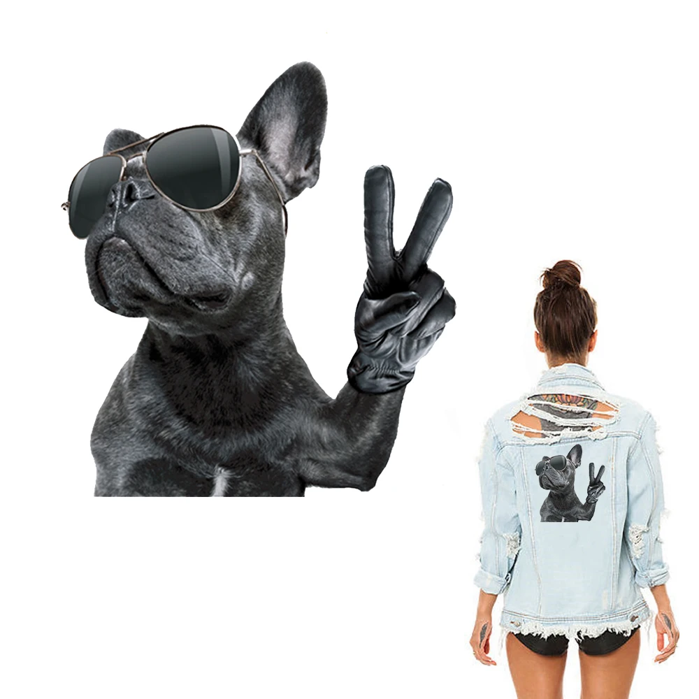 Bulldog Iron on Patches for Clothes Household Heat Transfer Stickers DIY Accessory A-level Washable Appliques Badges for Jacket
Bulldog Iron on Patches for Clothes Household Heat Transfer Stickers DIY Accessory A-level Washable Appliques Badges for Jacket