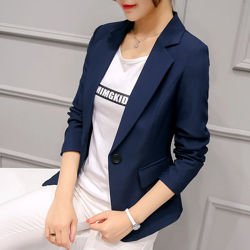 2018 spring and summer new Korean version, large size and small suit jacket, fashion leisure suit woman
2018 spring and summer new Korean version, large size and small suit jacket, fashion leisure suit woman