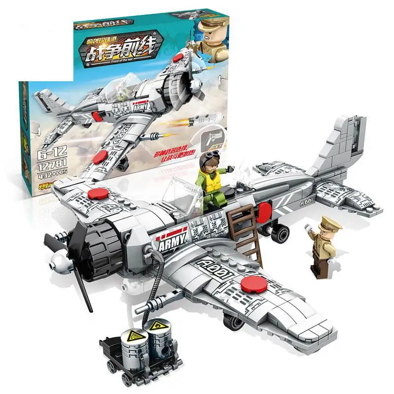 12781 432pcs World War Modern Military Japan Army A6M Zero Fighter WW2 Air Force Building Block
12781 432pcs World War Modern Military Japan Army A6M Zero Fighter WW2 Air Force Building Block