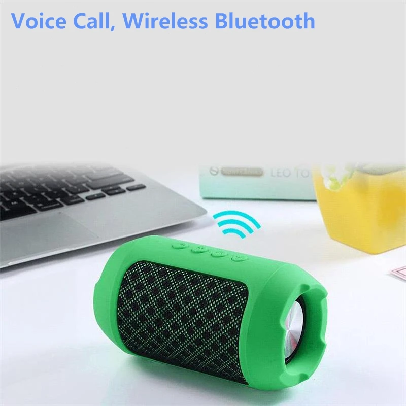 Portable Wireless Bluetooth Version4.2 Speaker High-fidelity Stereo Loudspeaker Supports AUX Port, USB Port, Micro TF card
Portable Wireless Bluetooth Version4.2 Speaker High-fidelity Stereo Loudspeaker Supports AUX Port, USB Port, Micro TF card