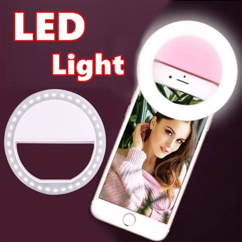 Universal Selfie LED Ring Flash Light Portable Mobile Phone 36 LEDS Selfie Lamp Luminous Ring Clip For iPhone 8 7 6 Plus Samsung
Universal Selfie LED Ring Flash Light Portable Mobile Phone 36 LEDS Selfie Lamp Luminous Ring Clip For iPhone 8 7 6 Plus Samsung