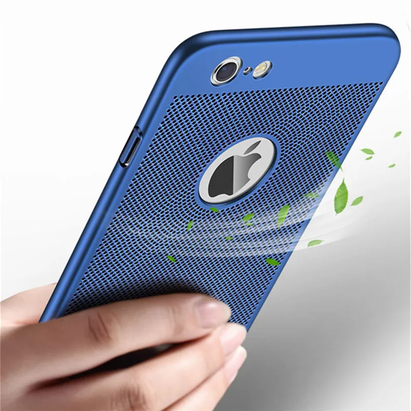 Cooling Generation Ventilation Holes For iPhone 6 6S 7 PLUS Case Luxury PC Back Cover For iPhone X 6 Plus 8 Plus Funda
Cooling Generation Ventilation Holes For iPhone 6 6S 7 PLUS Case Luxury PC Back Cover For iPhone X 6 Plus 8 Plus Funda