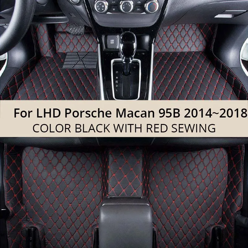 For LHD Porsche Macan 95B 2014 2015 2016 2017 2018 Car Floor Mats Custom Rugs Auto Interior Foot Mat Accessories Car-styling
For LHD Porsche Macan 95B 2014 2015 2016 2017 2018 Car Floor Mats Custom Rugs Auto Interior Foot Mat Accessories Car-styling