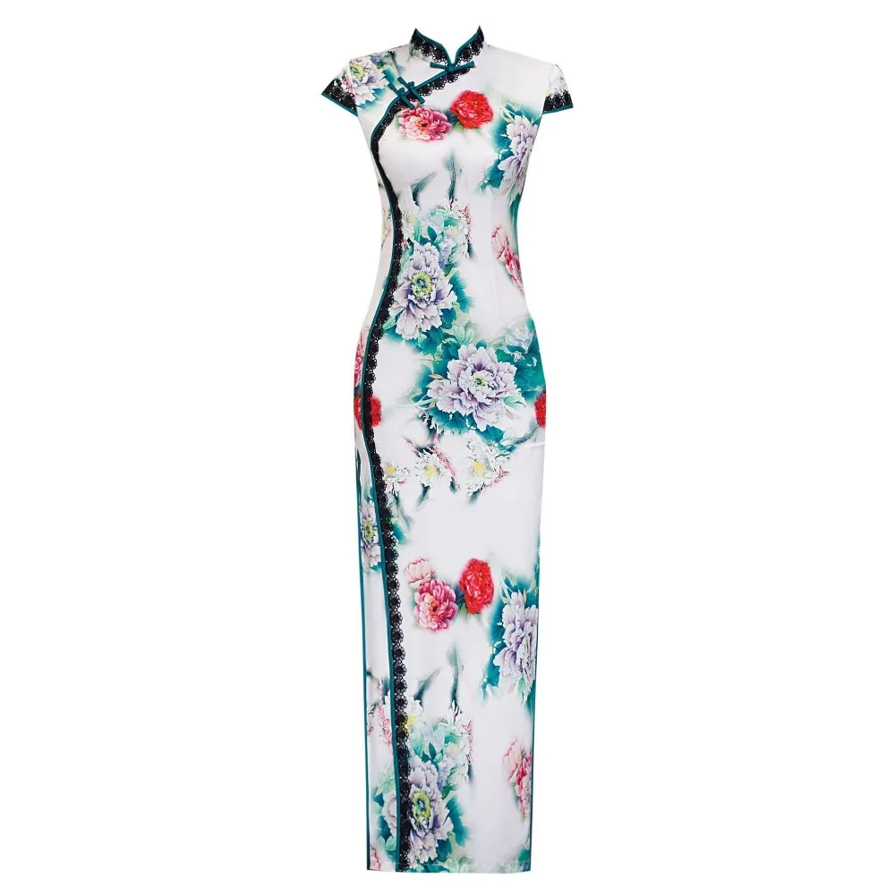 Plus Size 5XL Vintage Chinese Style Print Qipao Long Handmade Button Cheongsam Dress Women's Mandarin Collar Traditional Dress
Plus Size 5XL Vintage Chinese Style Print Qipao Long Handmade Button Cheongsam Dress Women's Mandarin Collar Traditional Dress