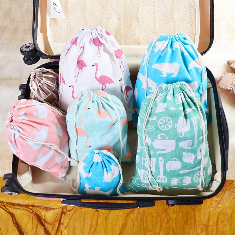3pcs/set Printed Cotton Linen Storage Bag Drawstring Drawstring Bag Cloth Bag Debris Underwear Storage Bag Travel Storage
3pcs/set Printed Cotton Linen Storage Bag Drawstring Drawstring Bag Cloth Bag Debris Underwear Storage Bag Travel Storage