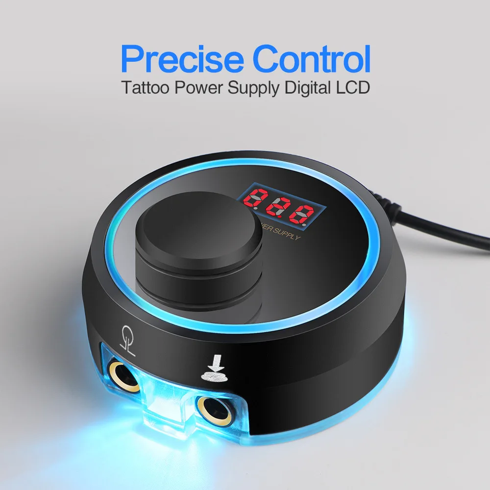 Protable tattoo power for tattoo supplies Aurora Push-button Critical Voltage power supply Kit with Cord for all tattoo machine
Protable tattoo power for tattoo supplies Aurora Push-button Critical Voltage power supply Kit with Cord for all tattoo machine