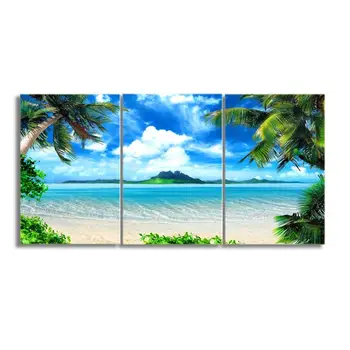 Seascape Canvas Prints Landscape Pictures Paintings on Modern Stretched and Framed Canvas Wall Art Sea Beach 3 Panels Pictures
Seascape Canvas Prints Landscape Pictures Paintings on Modern Stretched and Framed Canvas Wall Art Sea Beach 3 Panels Pictures