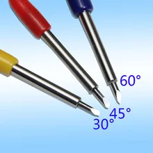 Fixmee 30/45/ 60 Degree Roland GCC Liyu Rabbit Redsail Cutting Plotter Blades Vinyl Cutter Knife
Fixmee 30/45/ 60 Degree Roland GCC Liyu Rabbit Redsail Cutting Plotter Blades Vinyl Cutter Knife